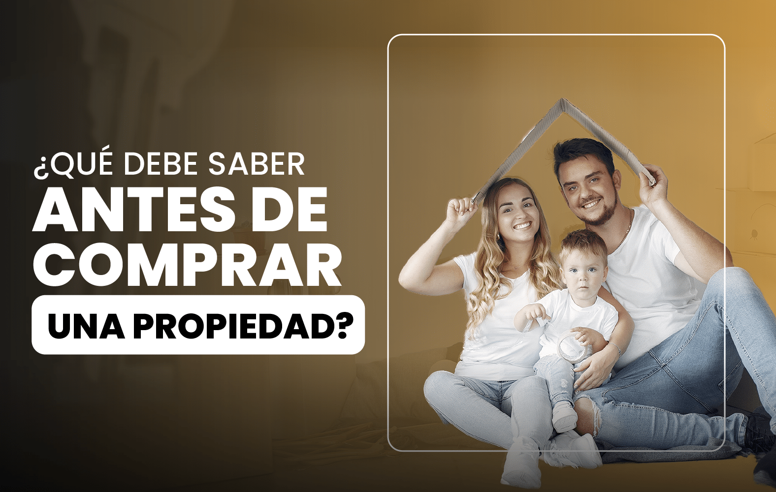 ¿Qué debe saber antes de comprar una propiedad?