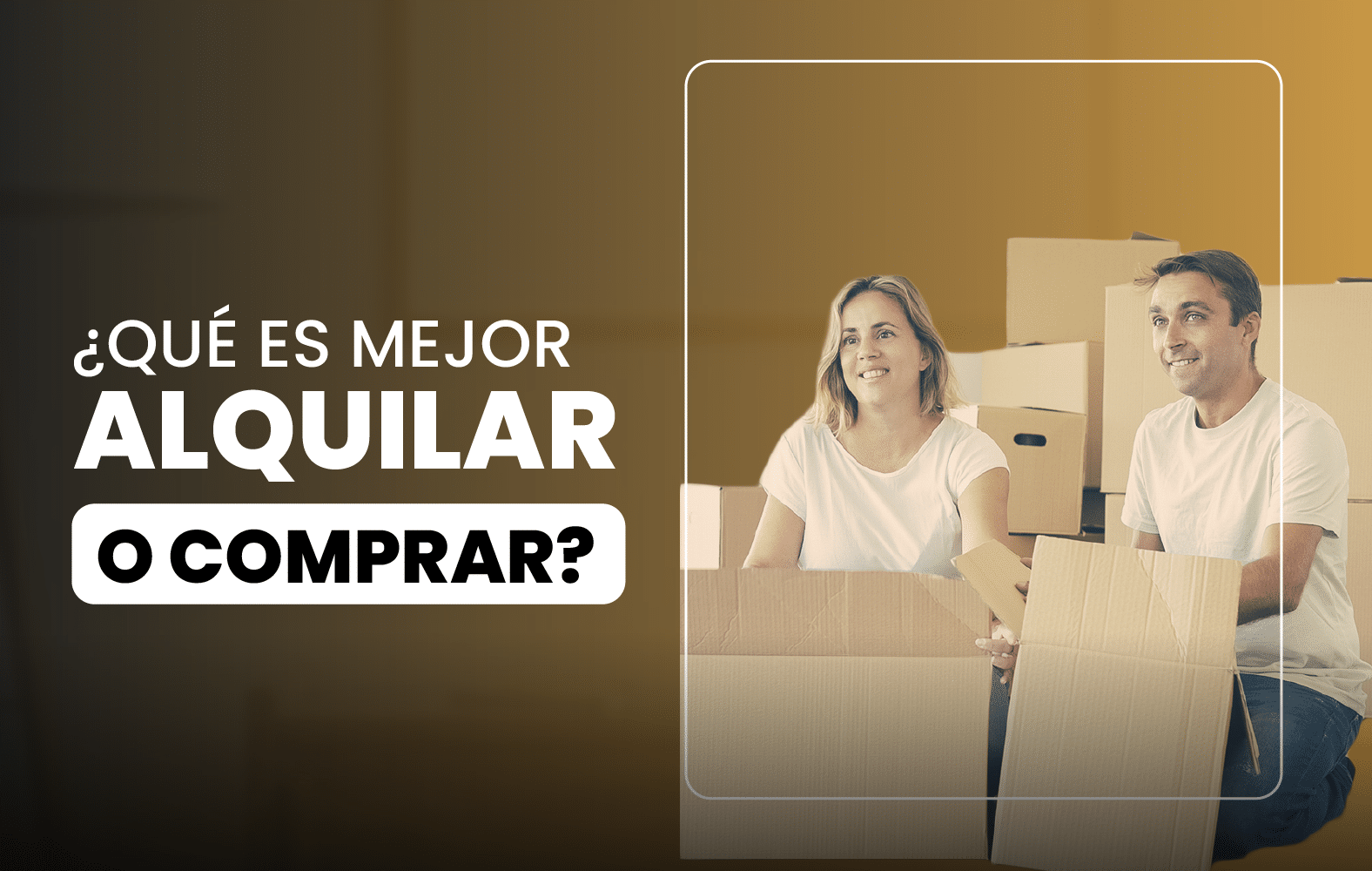 ¿Qué es mejor alquilar o comprar?